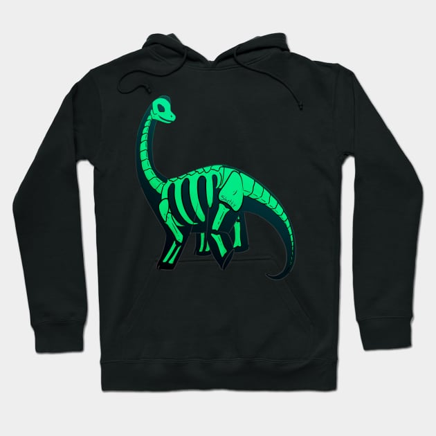 Skelly Green Hoodie by jastinamor